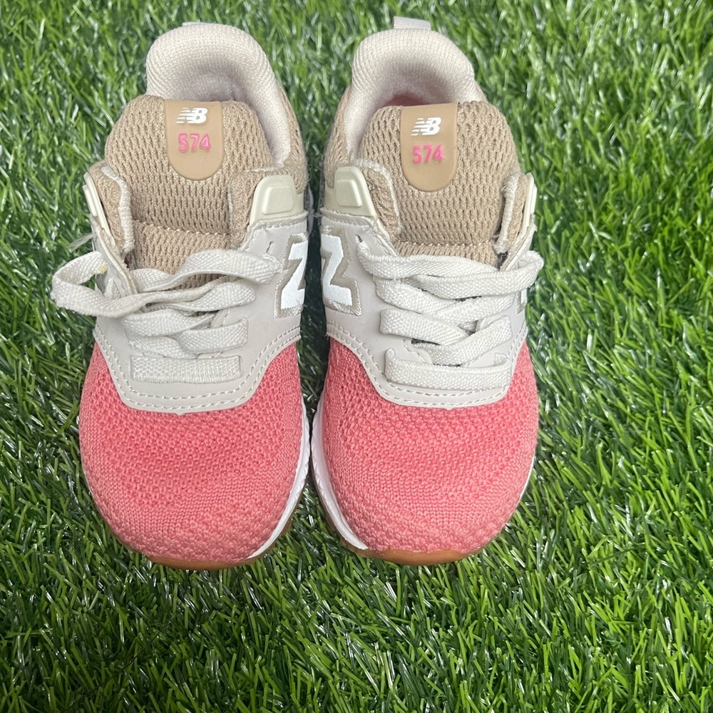 New Balance Baby' Sneakers in Pink and Tan